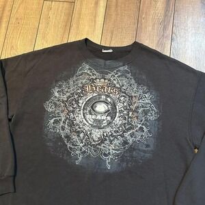 Y2K Chicago‎ Bears Tribal Crewneck Sweatshirt Men's size XL